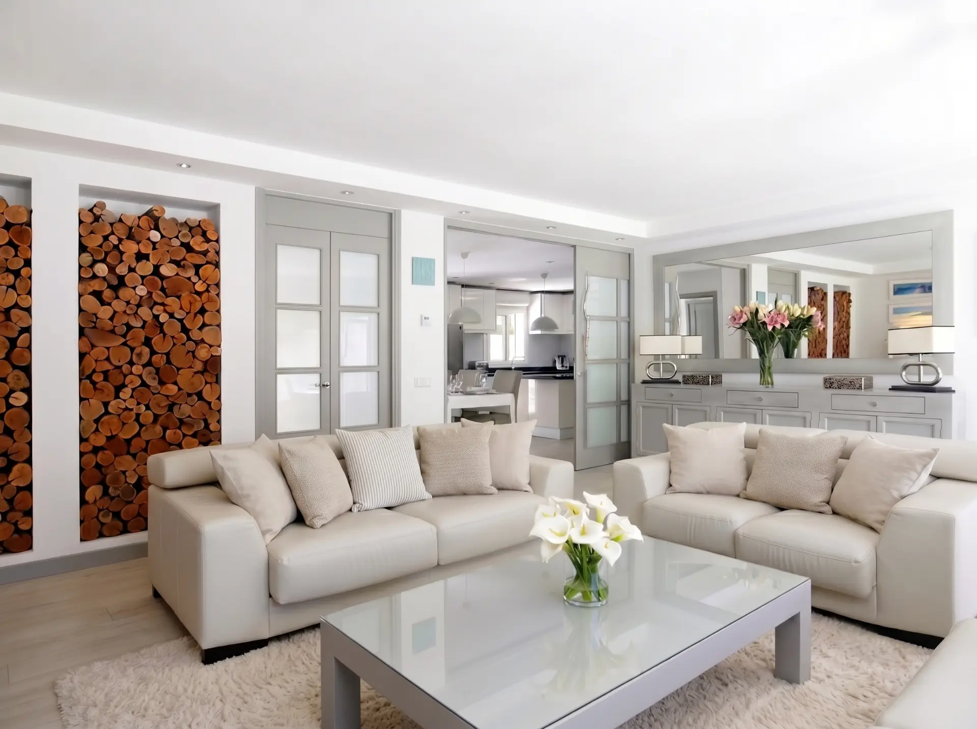Villa living space